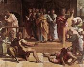 拉斐尔 : The Death of Ananias